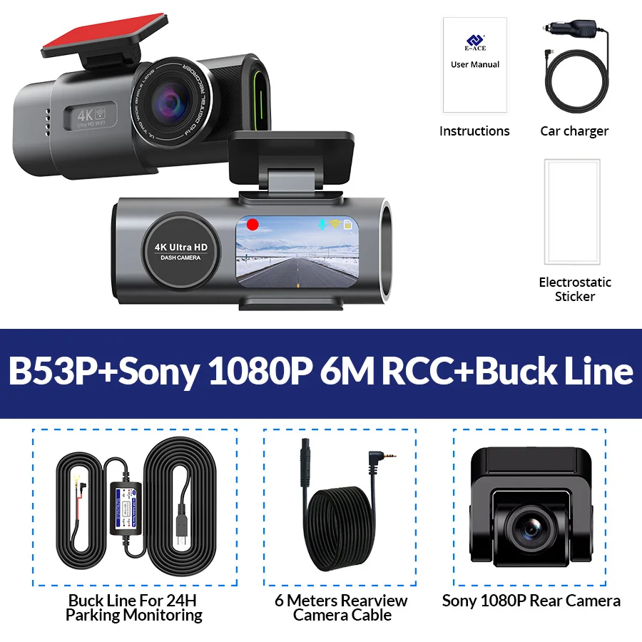 4K Dash Cam – 170° Wide Angle Night Vision - Image 16