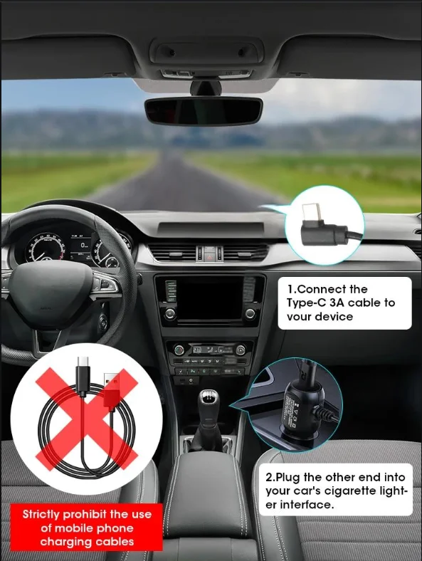 4K Dash Cam – 170° Wide Angle Night Vision