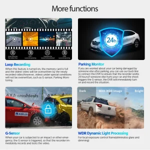 4K Dash Cam – 170° Wide Angle Night Vision - Image 11