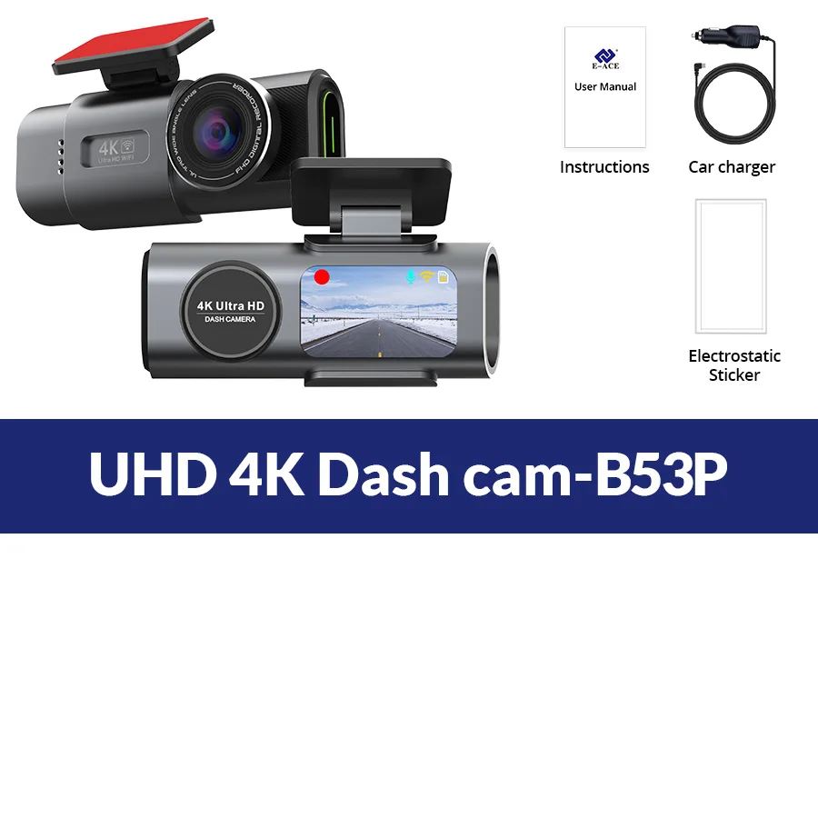 4K Dash Cam – 170° Wide Angle Night Vision - Image 14